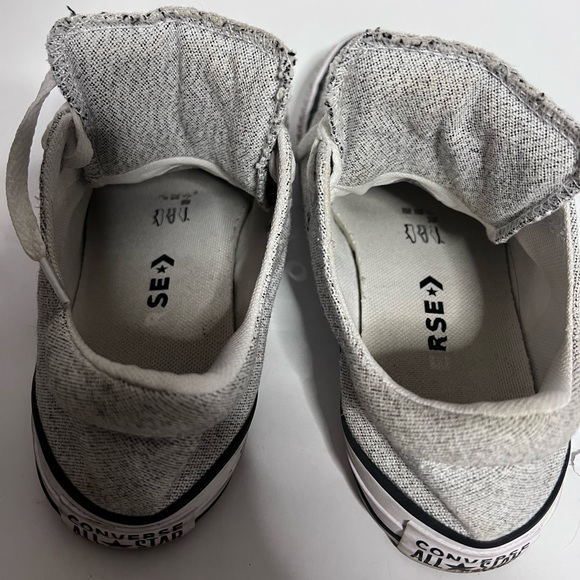Converse Gray Low Top Chuck Taylors - Picture 8 of 12